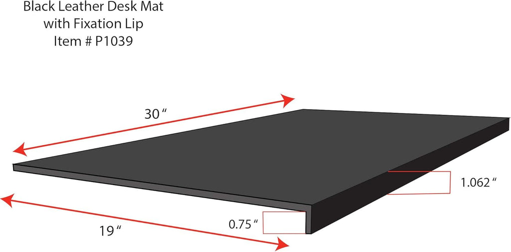 Black Desk Pad X749788