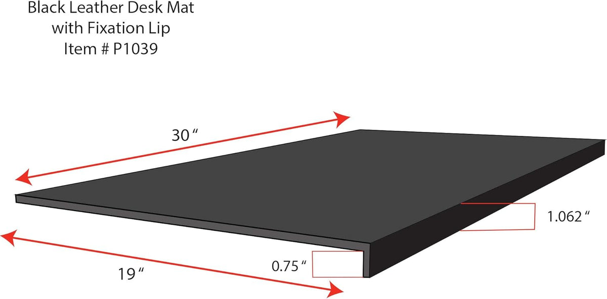 Black Desk Pad X749788