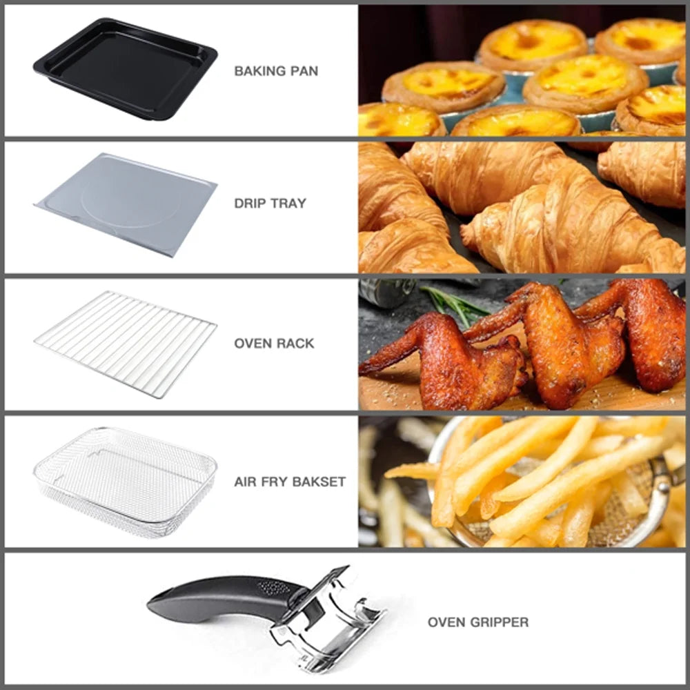 20Qt Convection Air Fryer Toaster Oven H854
