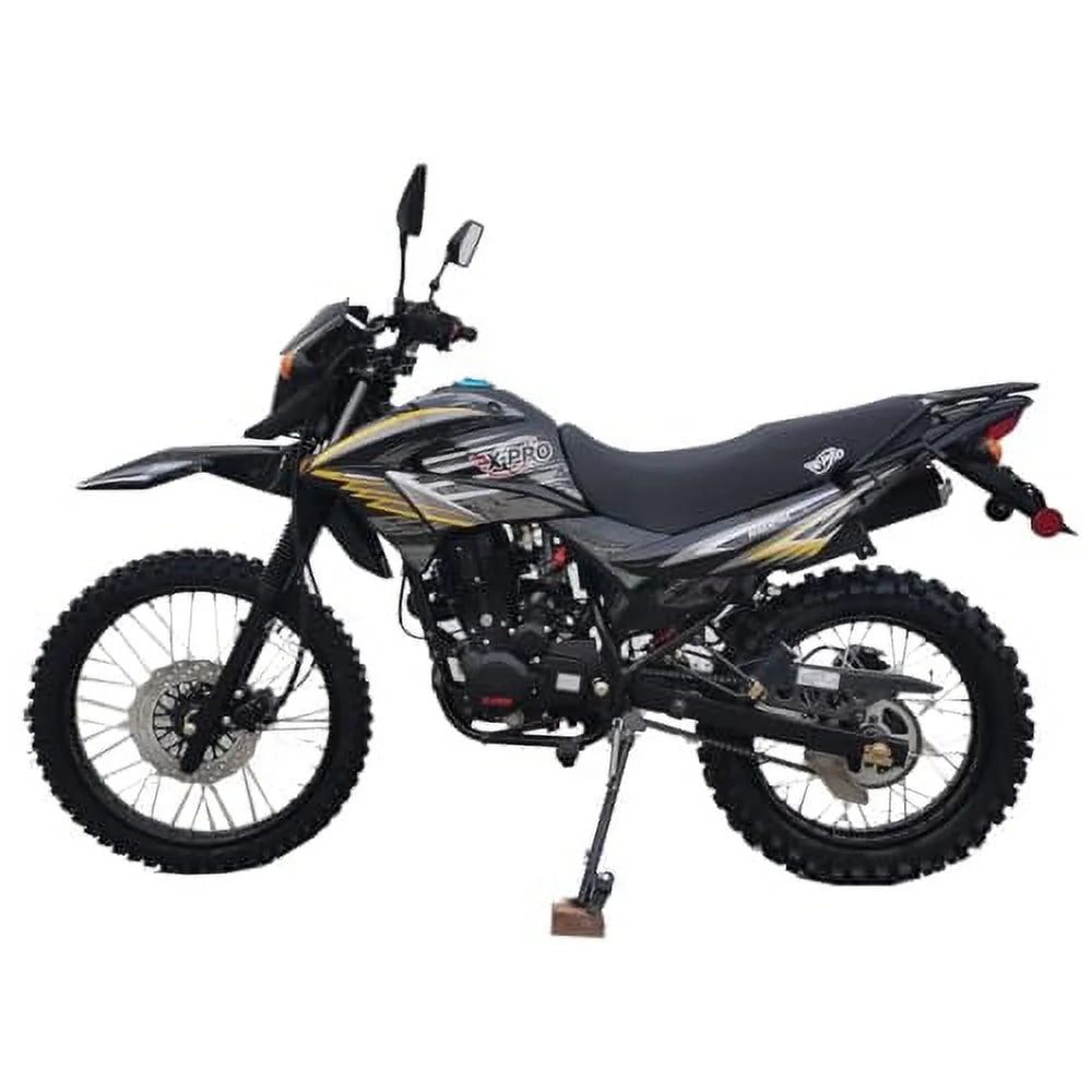 250cc Dirt Bike with 5-Speed Manual Transmission 21"/18" Wheels F6260