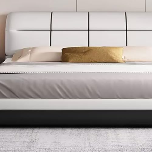 Leather Bed D758
