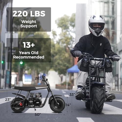 Mini Bike 99CC 4-Stroke Gas Powered Off-Road Motorcycle H248592