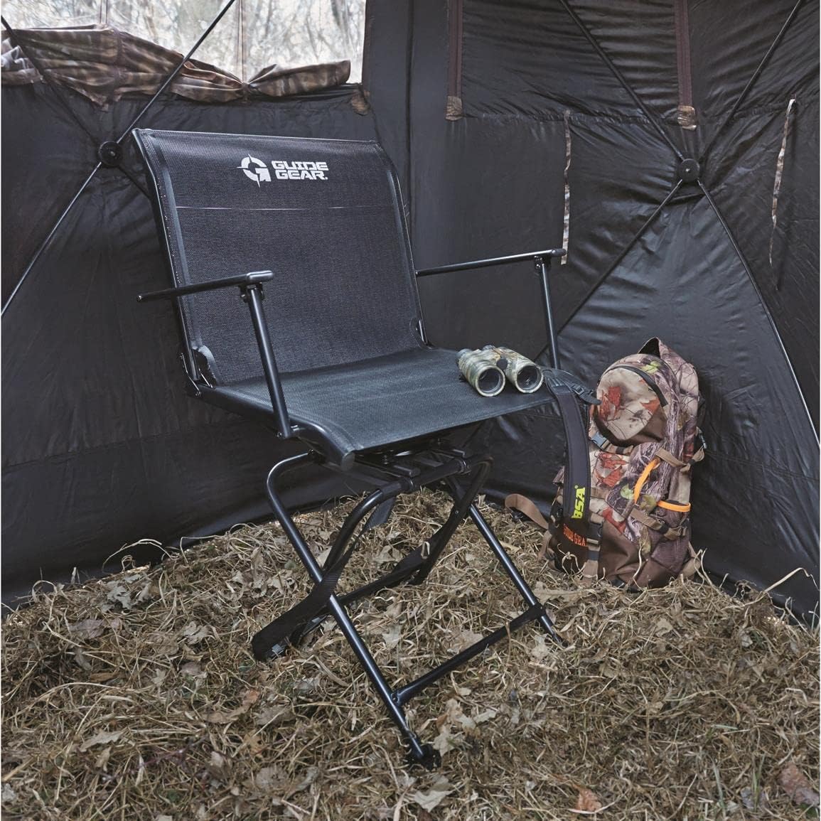 Portable Folding Hunting Blind Chair with Armrests F8608