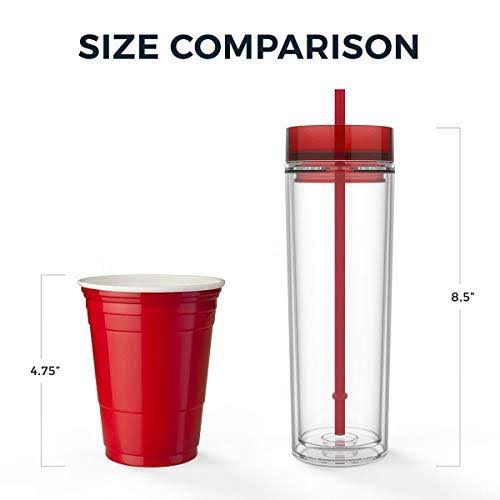 16 oz Insulated Skinny Tumblers U300965