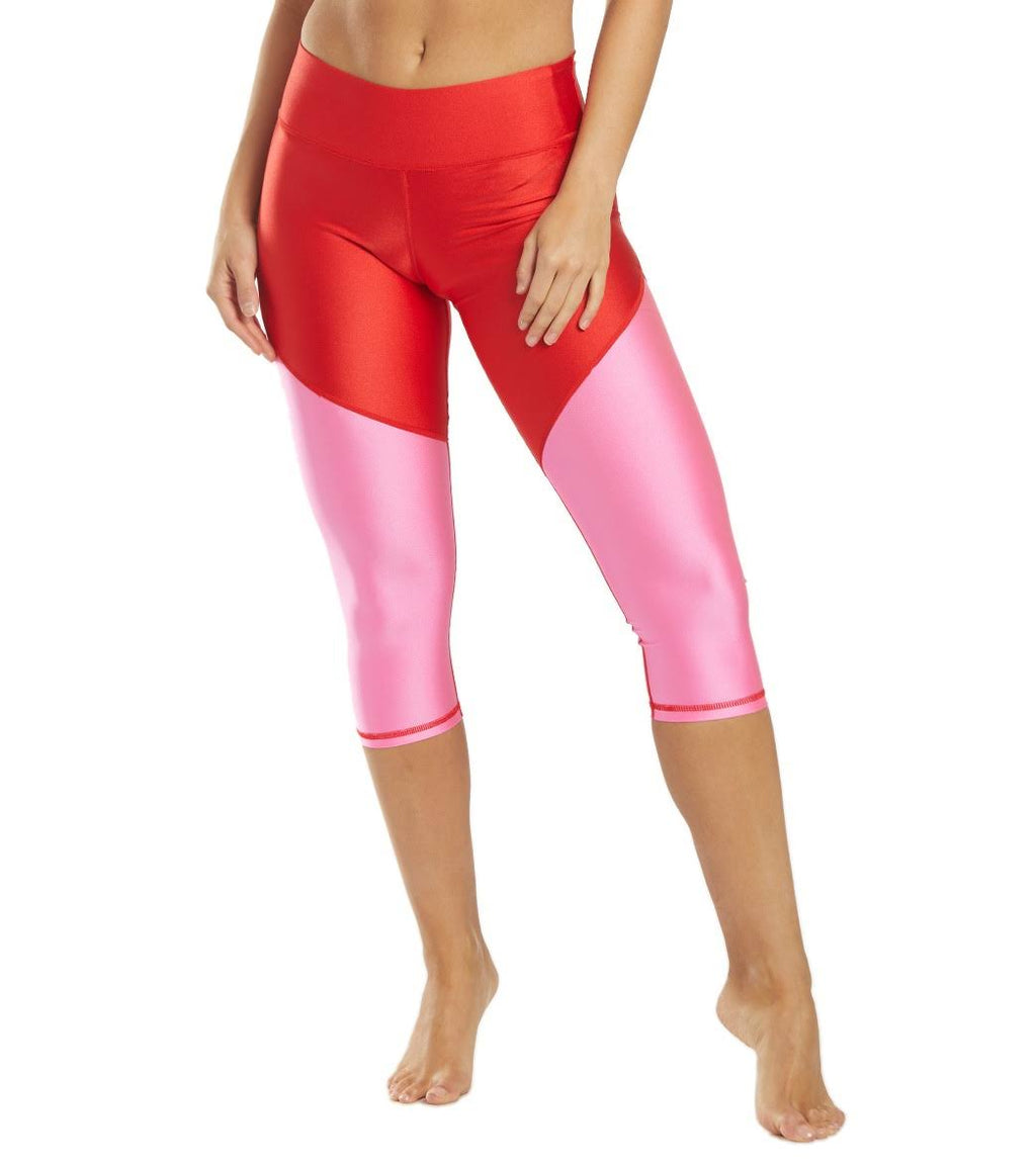 Racing Red/Fuschia Fever High Shine Capri E312