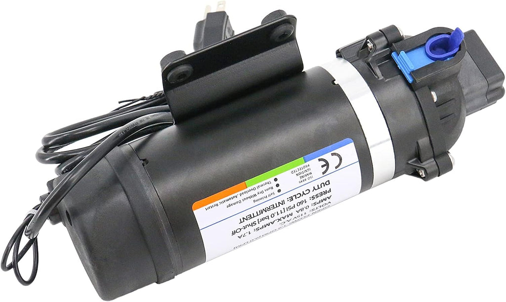 AC 110V Self Priming Water Pressure Pump, 160 PSI, Diaphragm Pump L9665
