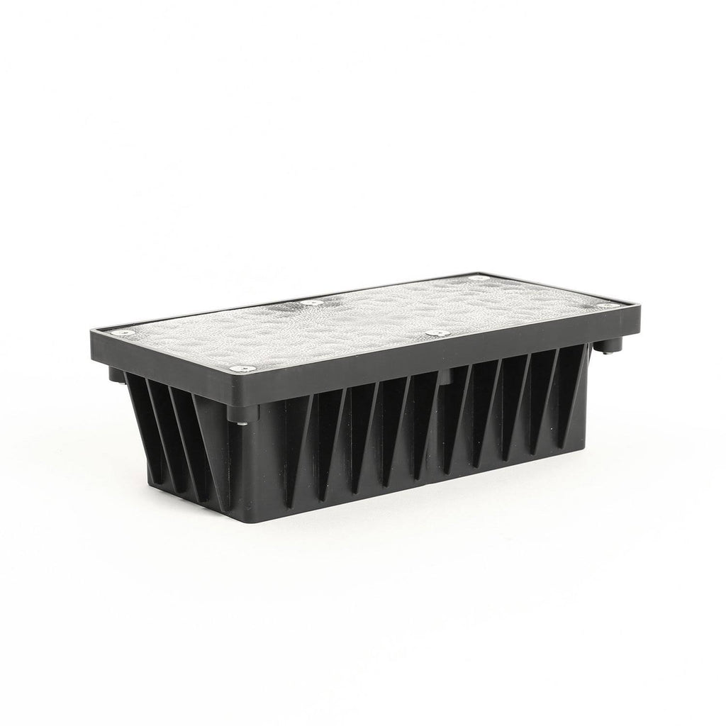 12 Cool White Solar Brick Path Light E1467