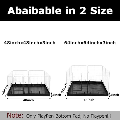 32" H 8 Panels Dog Playpen with Storage Bag E623