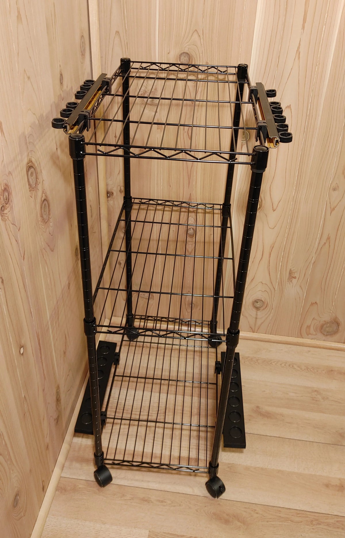 Tackle Trolley with Adjustable Shelves and Racks E8819