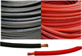 4 Gauge 4 AWG 15 Feet Red + 15 Feet Black (30 Feet Total) Pure Copper Flexible Cable Wire R377