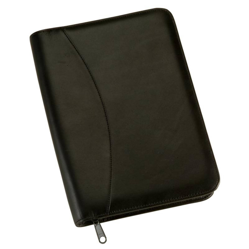 Black Zip Around Writing Padfolio B4087