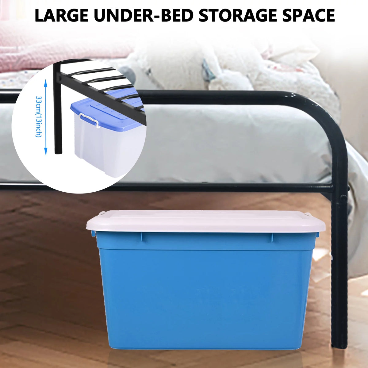 Twin XL Black Metal Bed Frame with Headboard and Footboard G134079