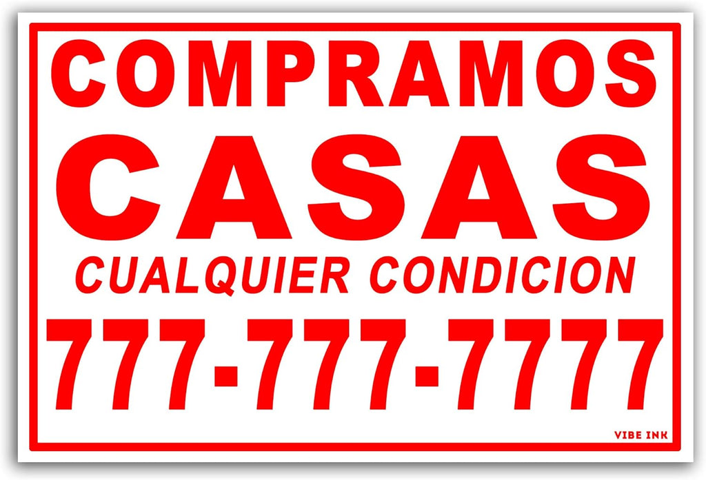 100-Pack of 12 x18 Yard Signs R693
