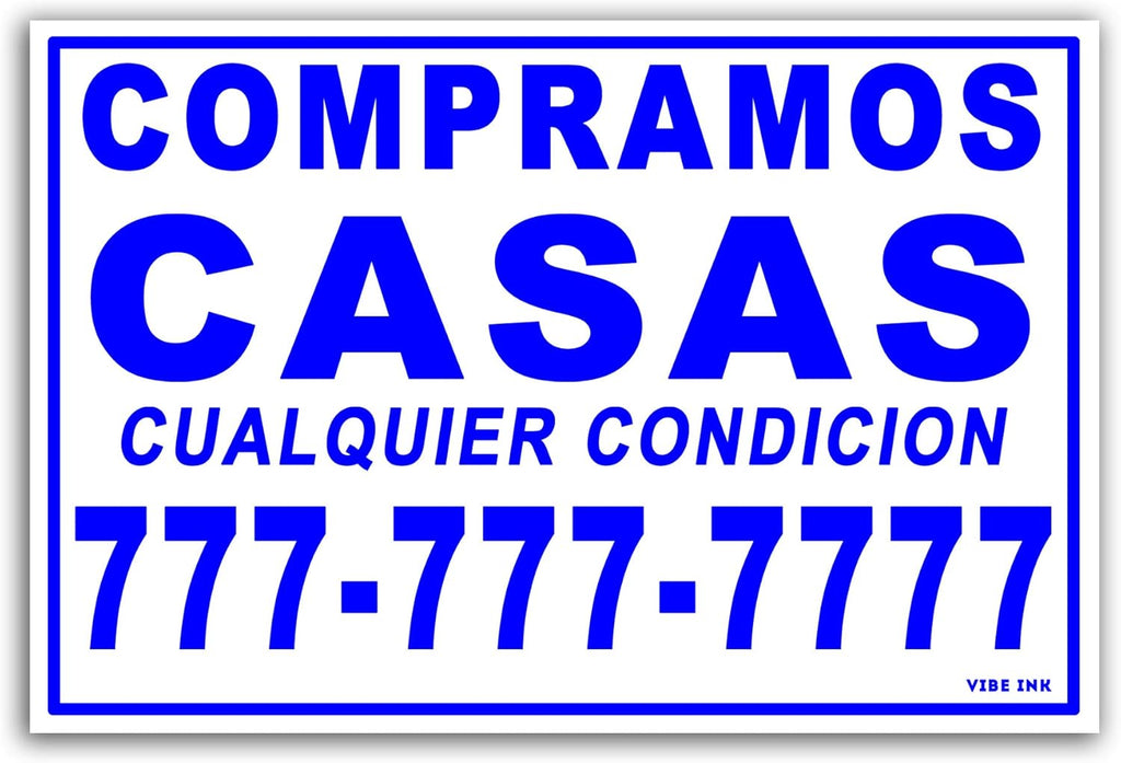 100-Pack of 12 x18 Yard Signs R693