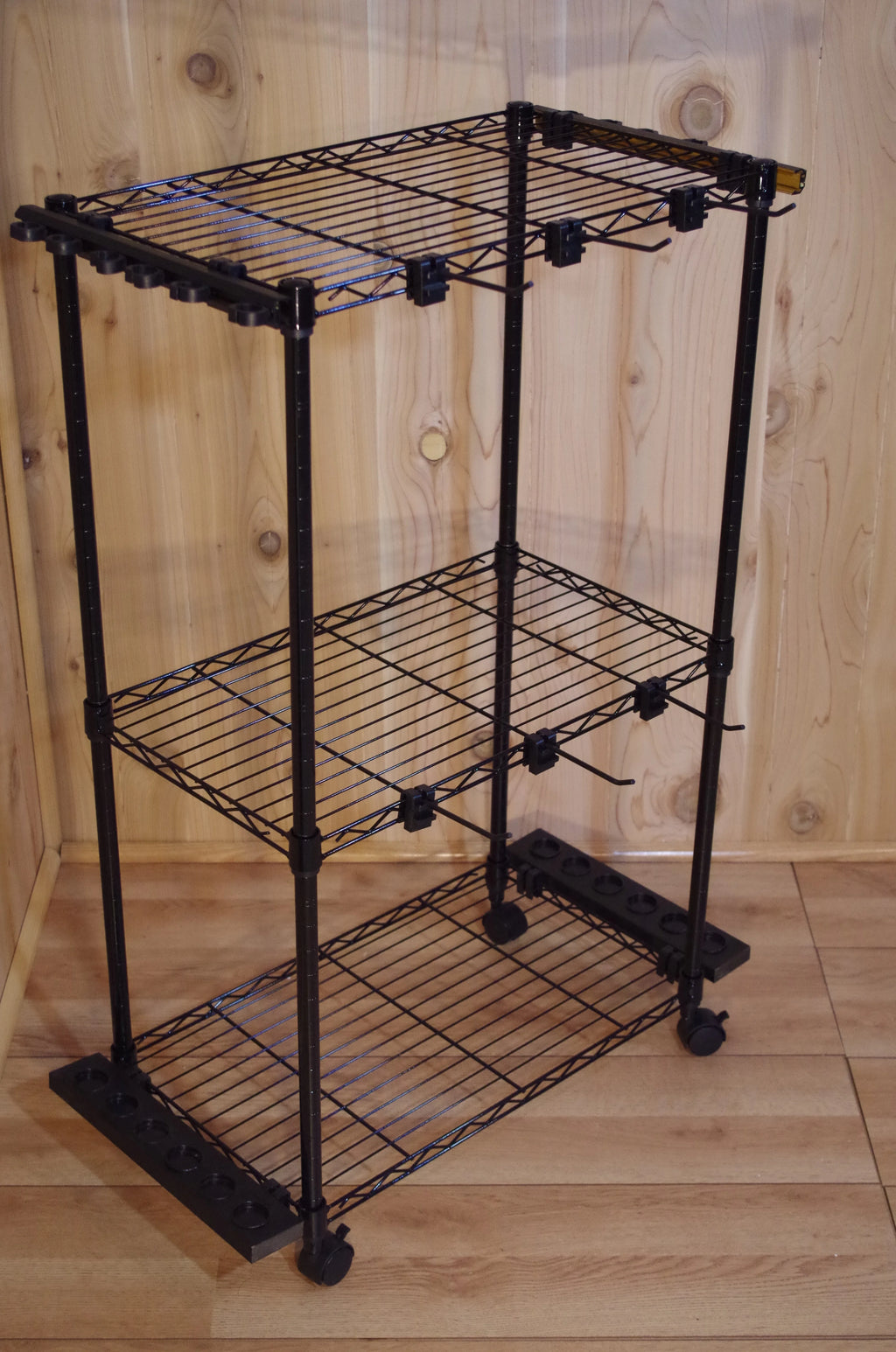 Tackle Trolley with Adjustable Shelves and Racks E8819