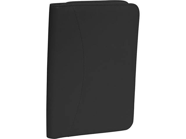 Black Zip Around Writing Padfolio B4087