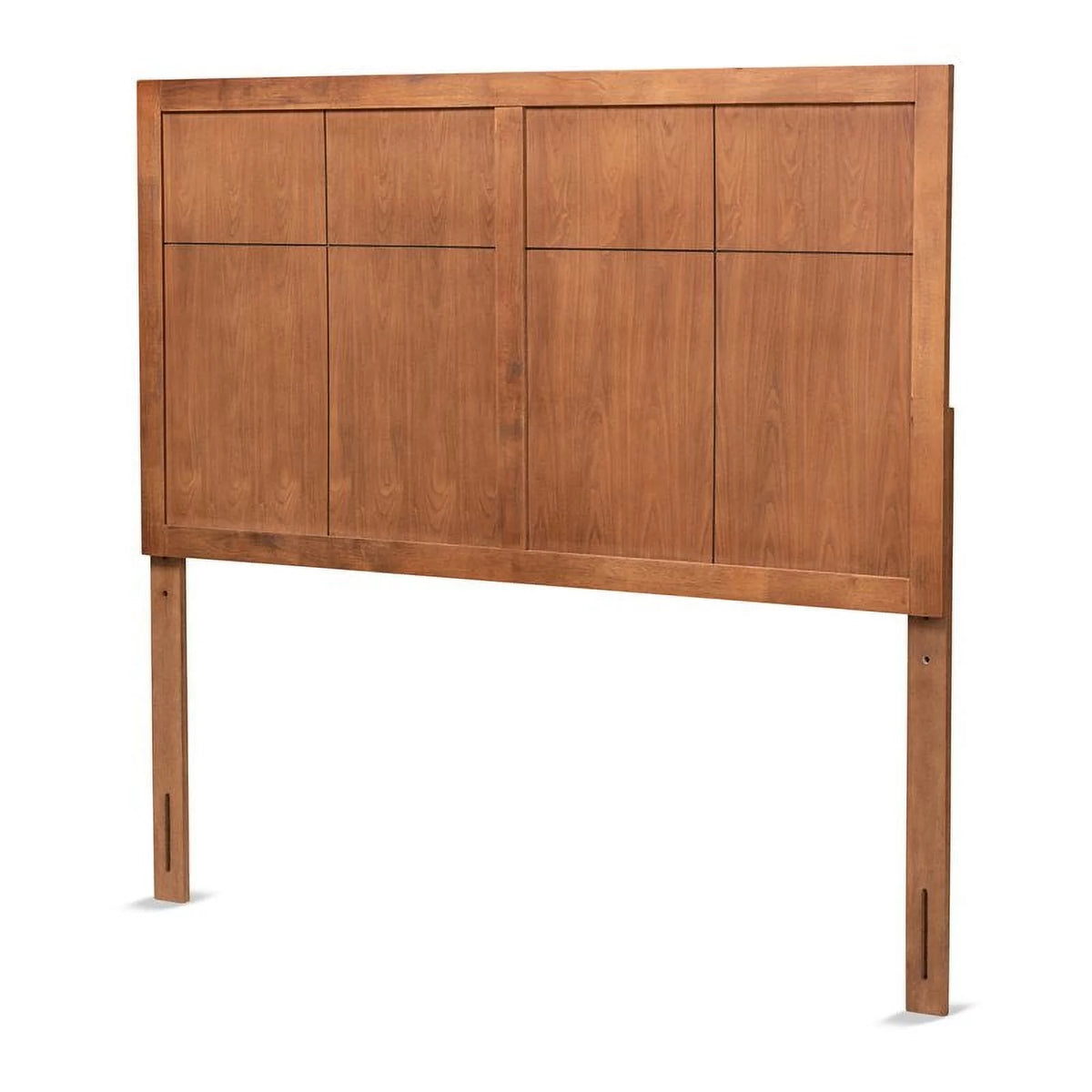 Walnut Finished Wood Queen Size Headboard R3915