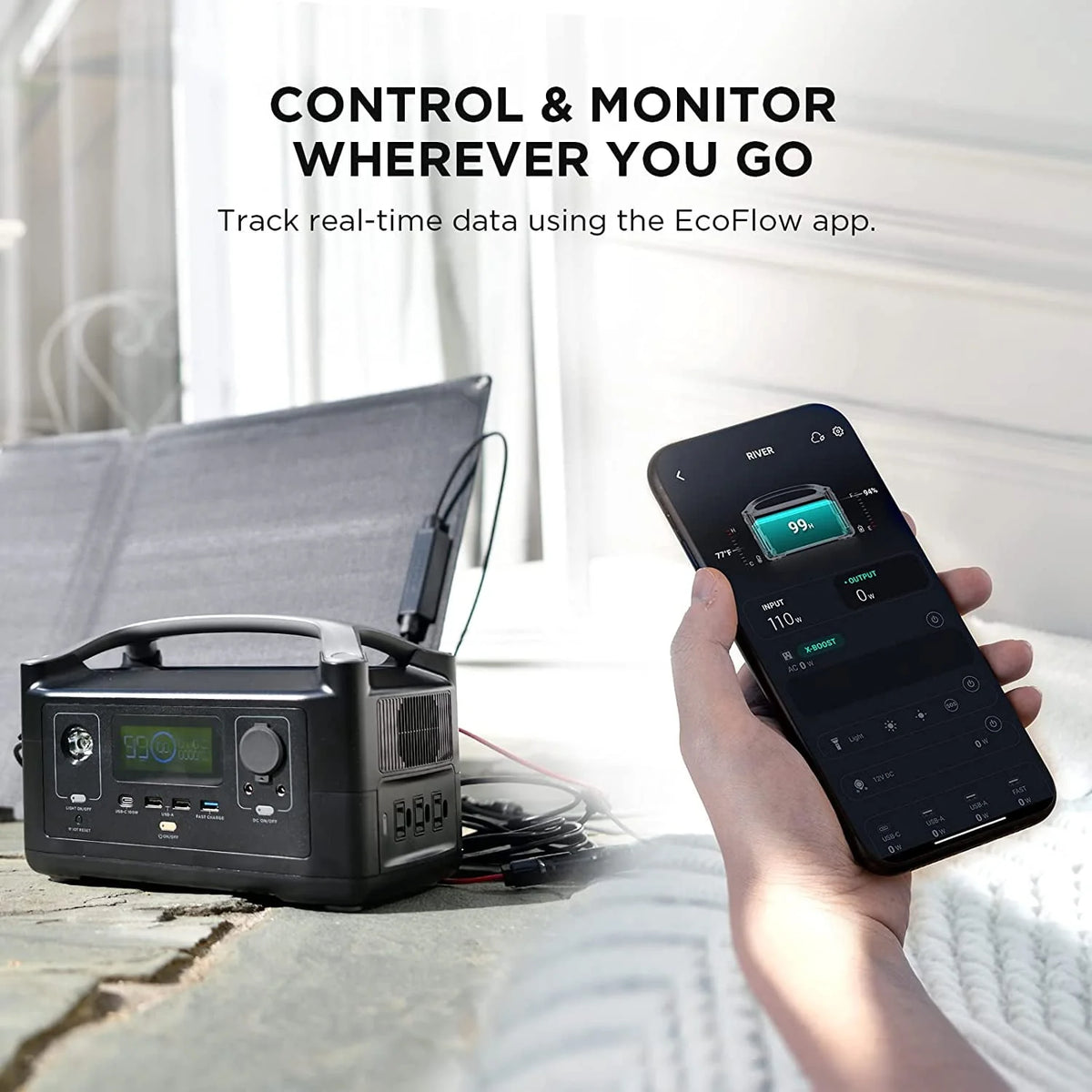 Portable Power Station 288Wh 600W AC Output E26567