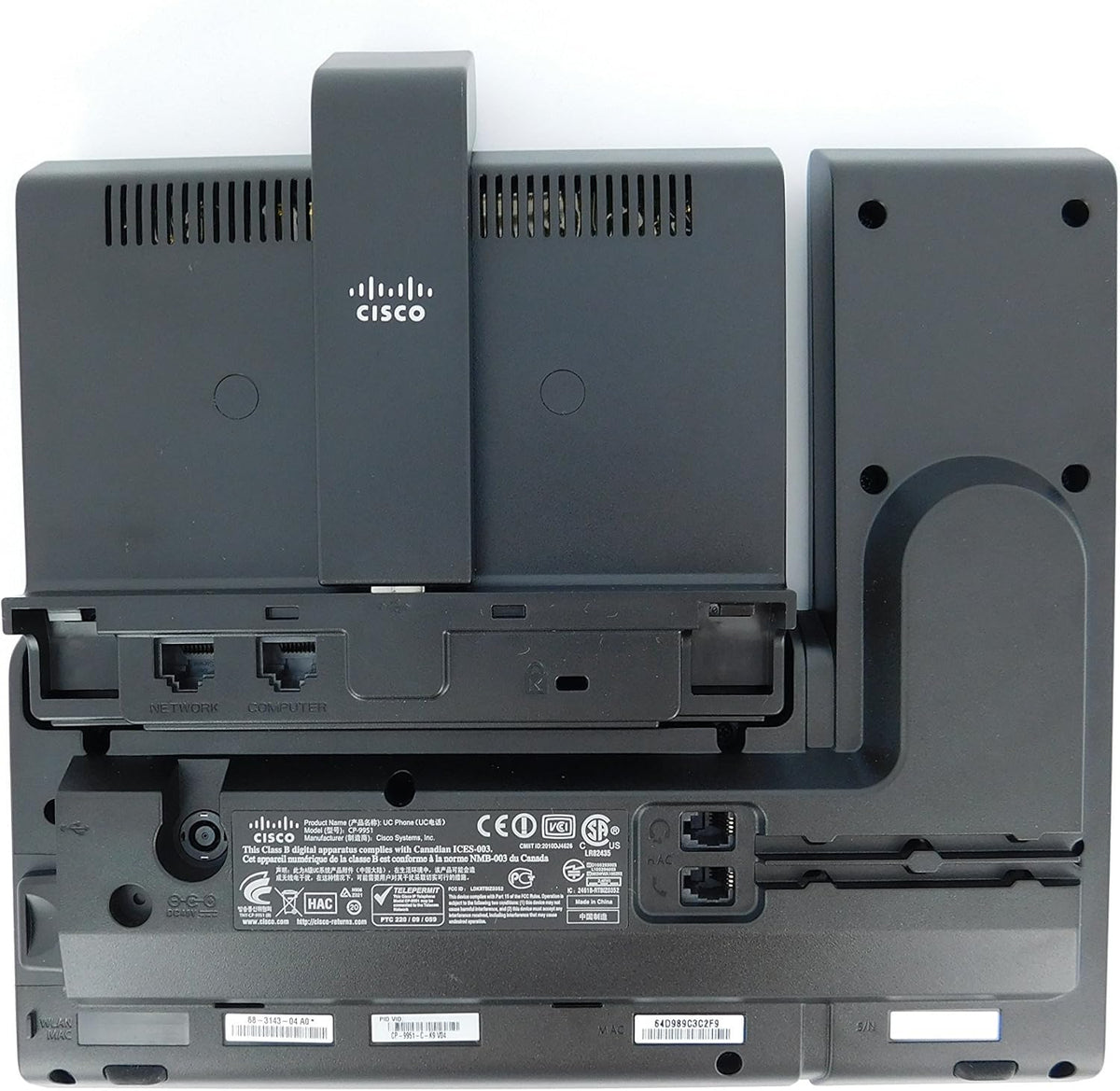 Charcoal Unified IP Phone with Camera Z945509