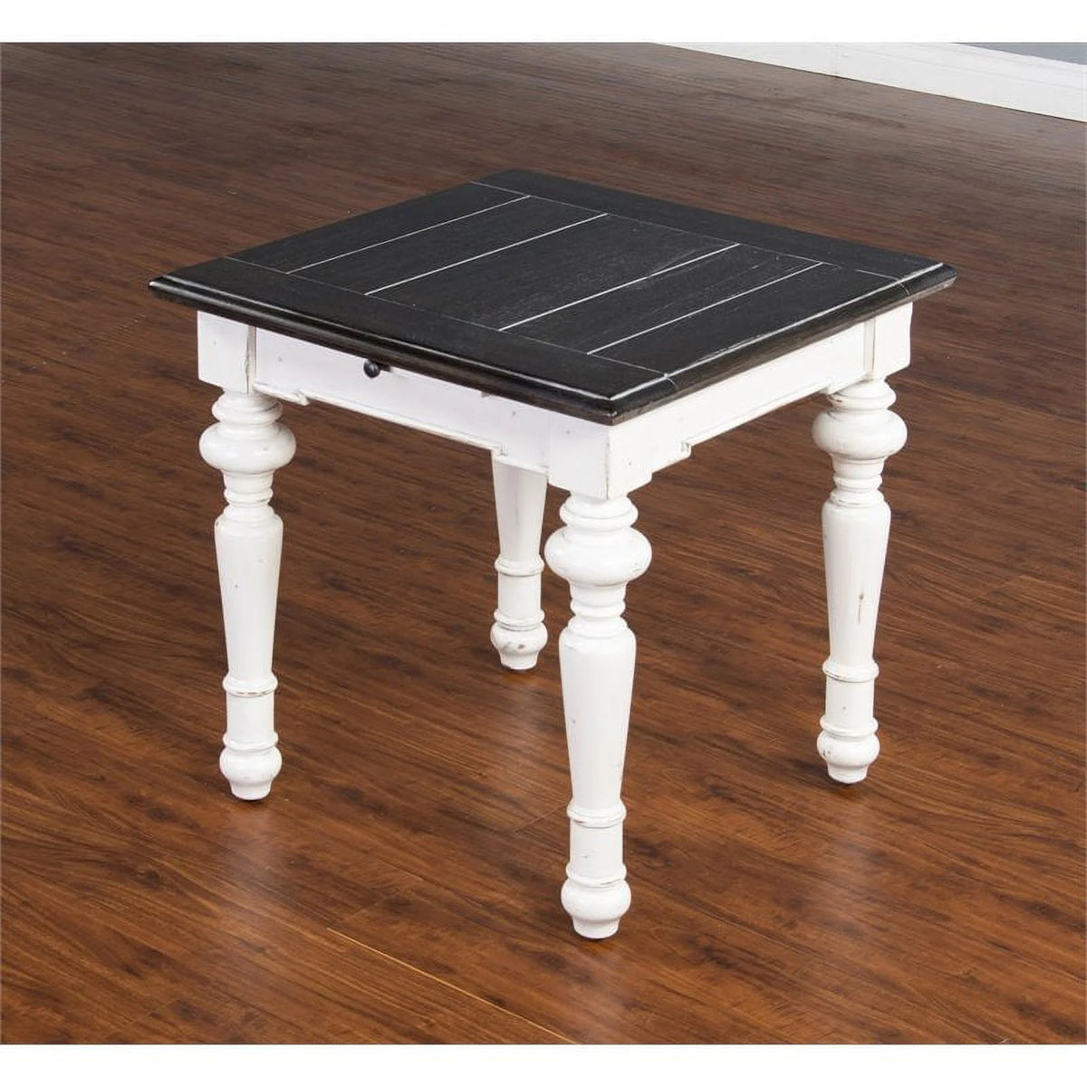24" Farmhouse Wood End Table C748595
