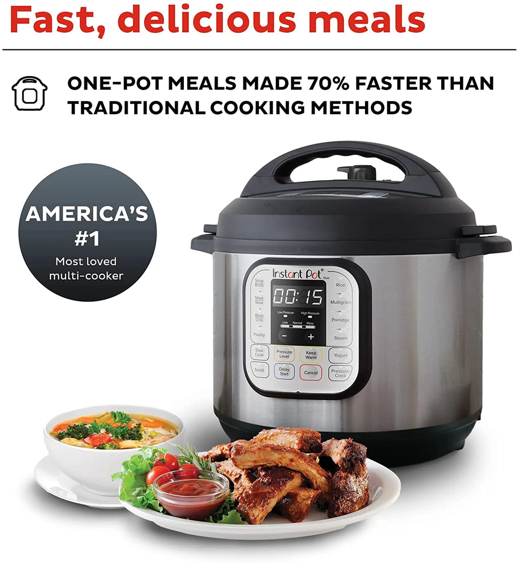 8 Qt Electric Pressure Cooker with Stainless Steel Inner Pot G734240
