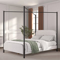 Queen Metal Canopy Bed C3459
