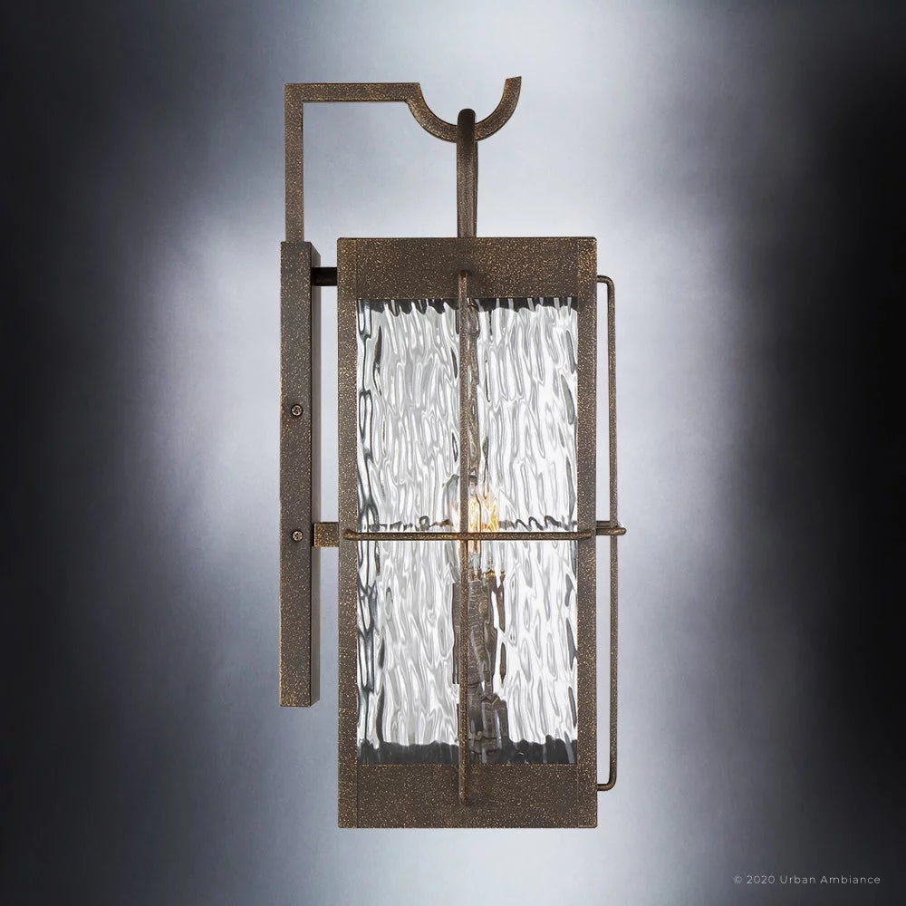 19.00''H x 8.25''W Urban Bronze Outdoor Wall Sconce K69176