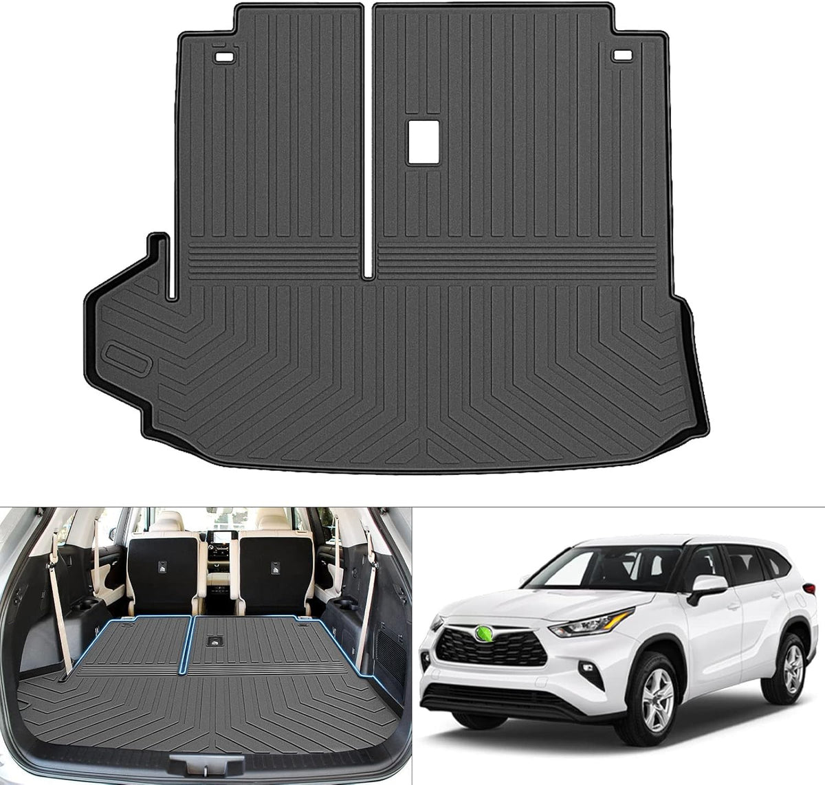 All Weather TPE Cargo Liner for Toyota Highlander 2020-2022 H167