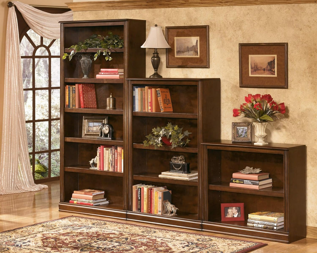 Brown Bookcase with 3 Adjustable Shelves A776371