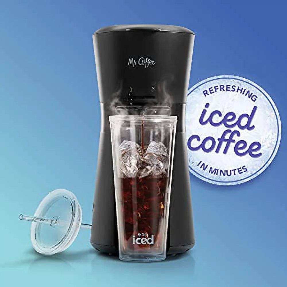 Iced Coffee Maker with Reusable Tumbler and Filter X36362