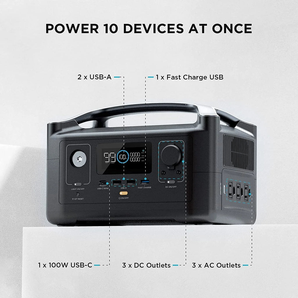 Portable Power Station 288Wh 600W AC Output E26567