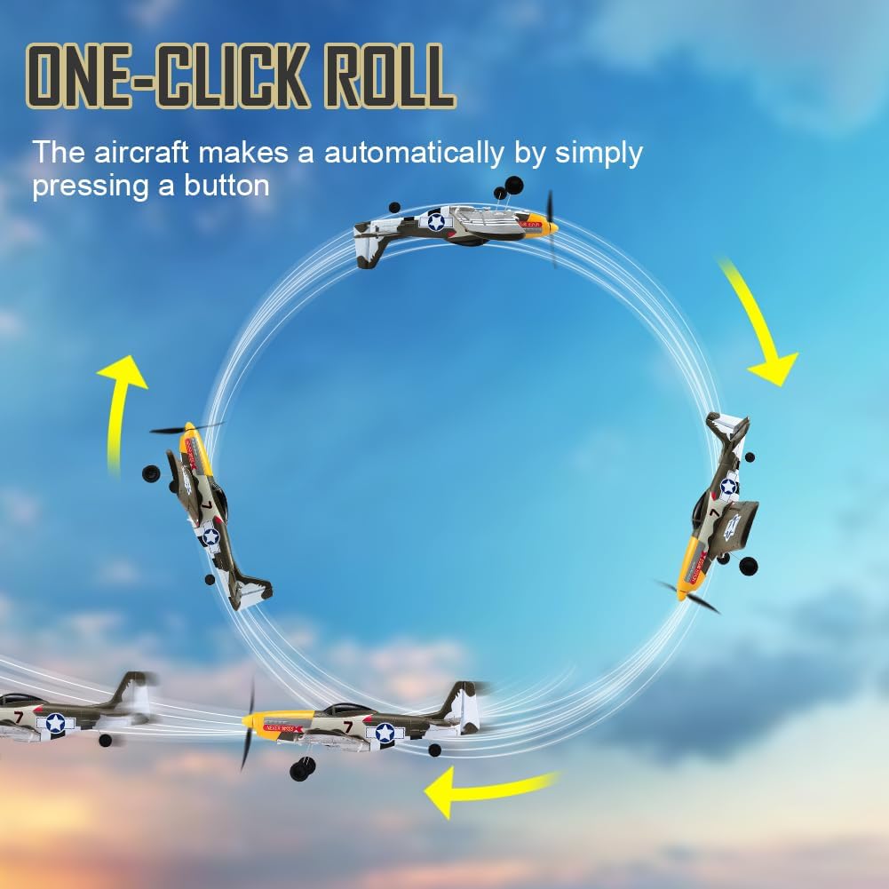 4 Channel Remote Control Airplane with Aileron G451