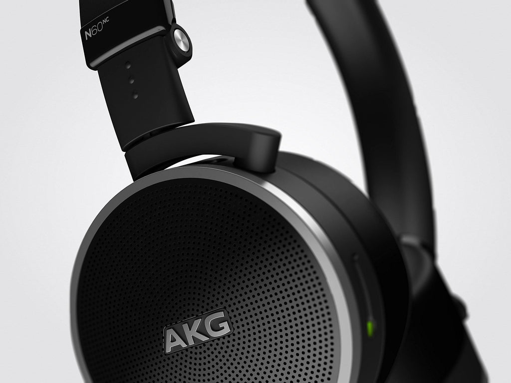 Black Noise-Canceling On-Ear Headphones Q708