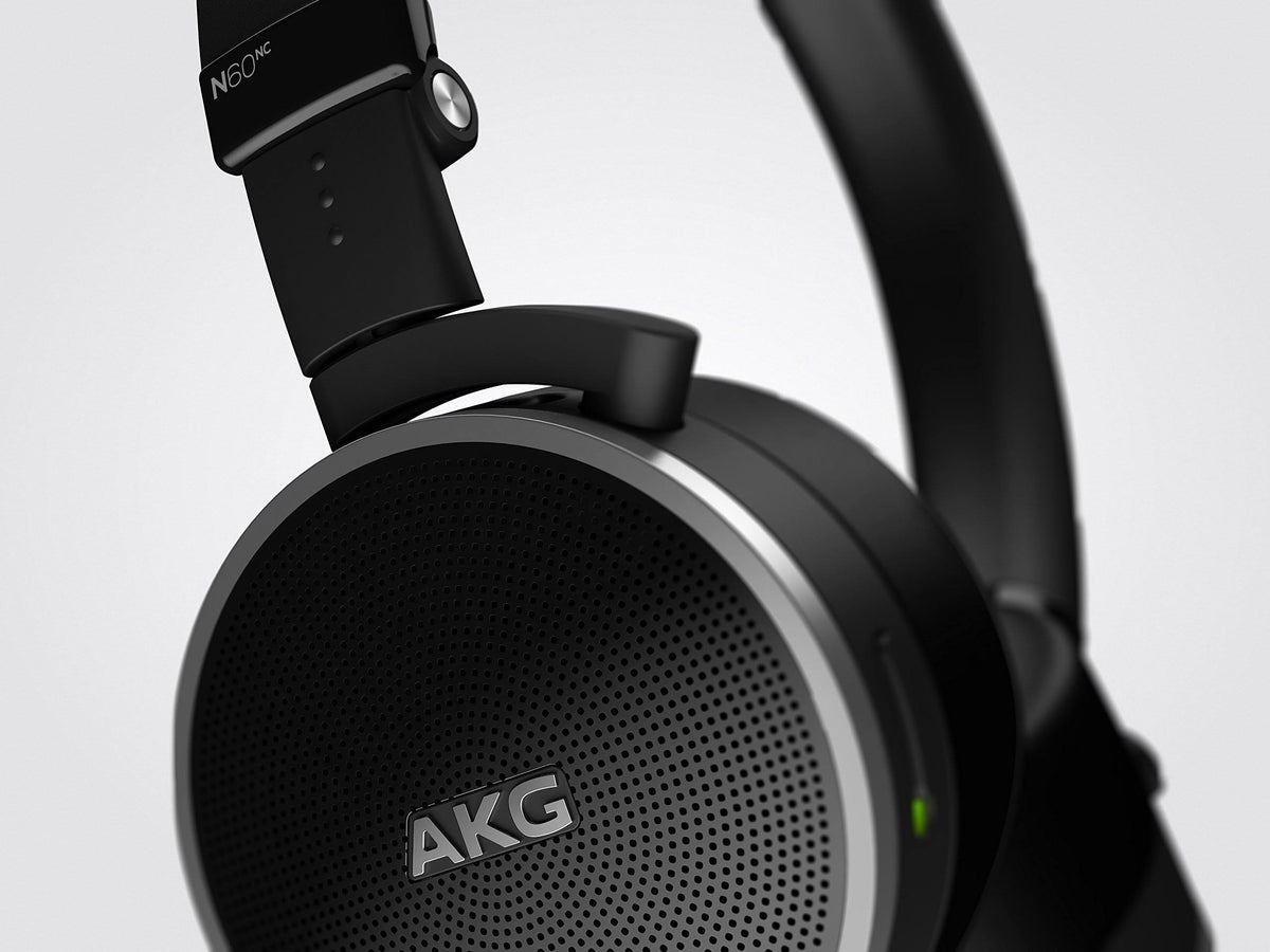 Black Noise-Canceling On-Ear Headphones Q708
