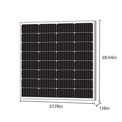 100W 12 Volt Monocrystalline Solar Panel L778956