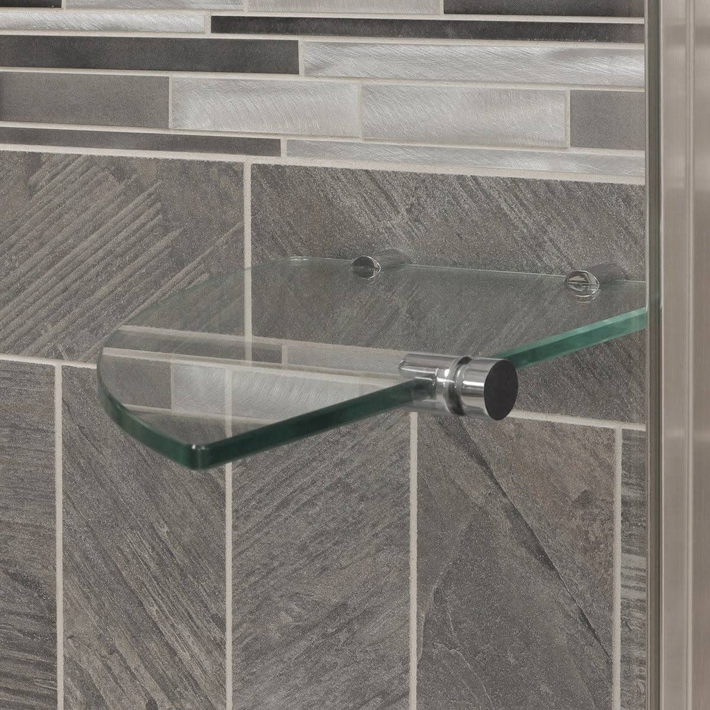 Pivot Shower Door Brushed Nickel J585