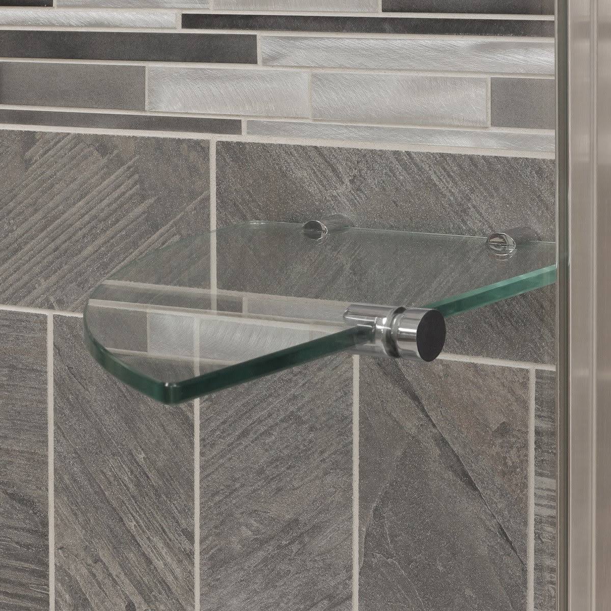 Pivot Shower Door Brushed Nickel J585