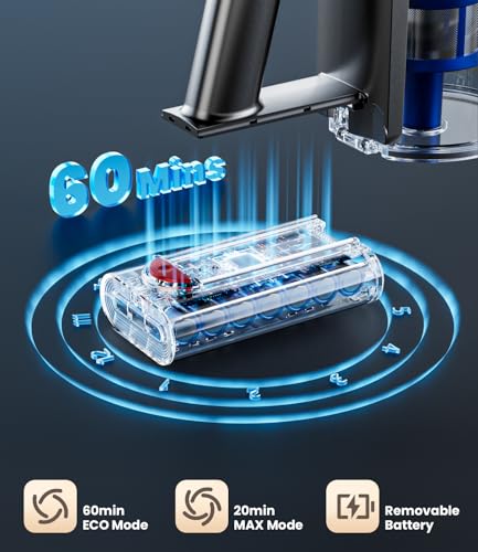 500W 40Kpa Cordless Stick Vacuum Cleaner H665