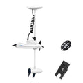 White 12V 55LBS 54inch Bow Mount Trolling Motor with Remote Control V786830