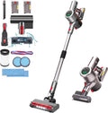 Cordless Stick Vacuum Cleaner with 2 Batteries, 27KPa Brushless Motor, LED Display P735