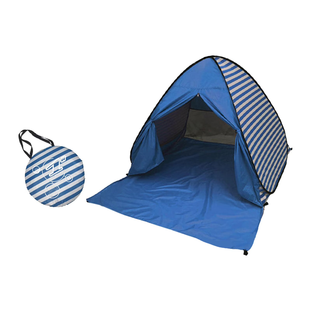 Deep Blue Stripes Beach Tent W74150
