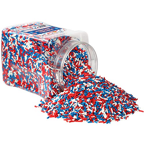 Christmas Sprinkles 2.2 LB Red Green White K5297