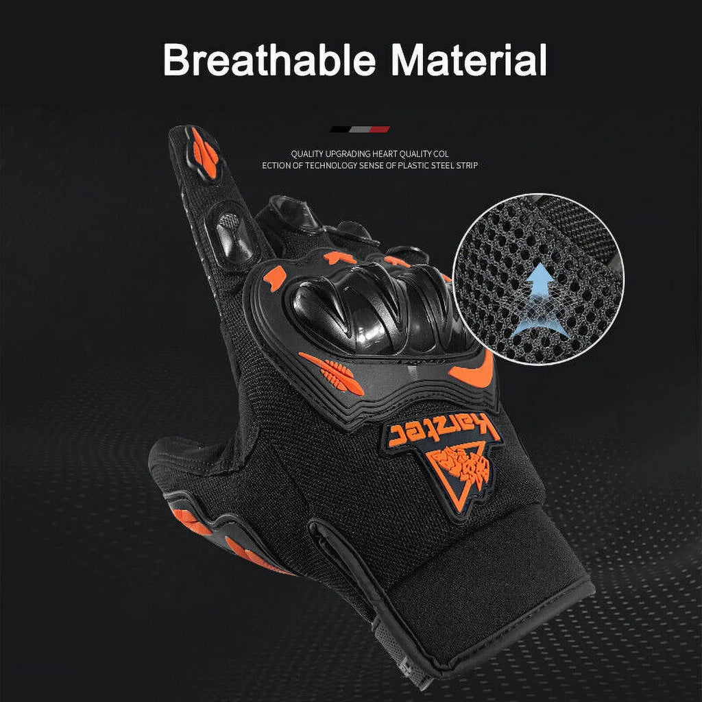 4 Color Motorcycle Racing Full Finger Touch Screen Gloves E856038