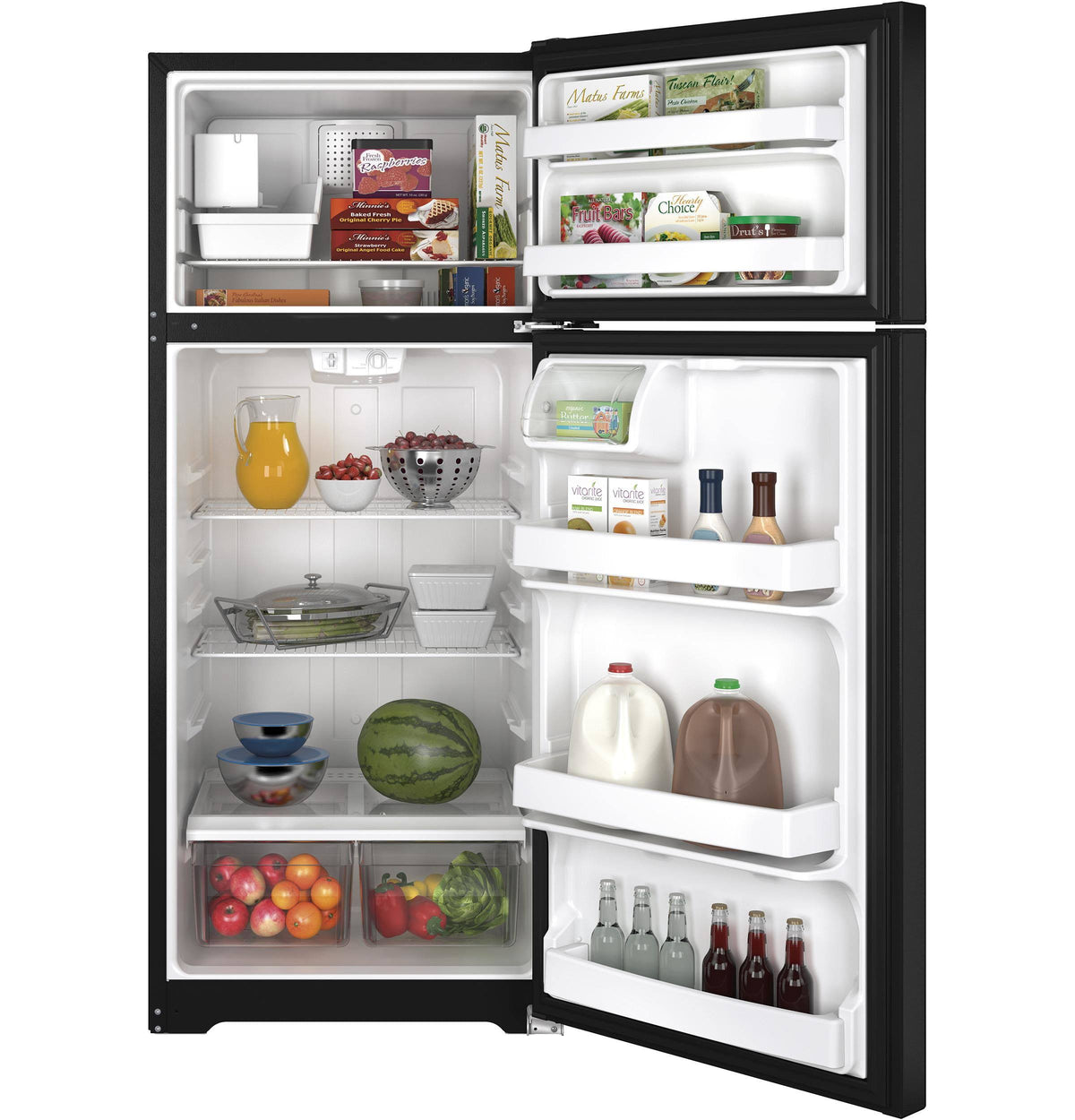 Top-freezer Refrigerator Black 17.5 Cu. ft. P8531