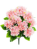 Pink Hydrangea Bush 6 Pieces P337