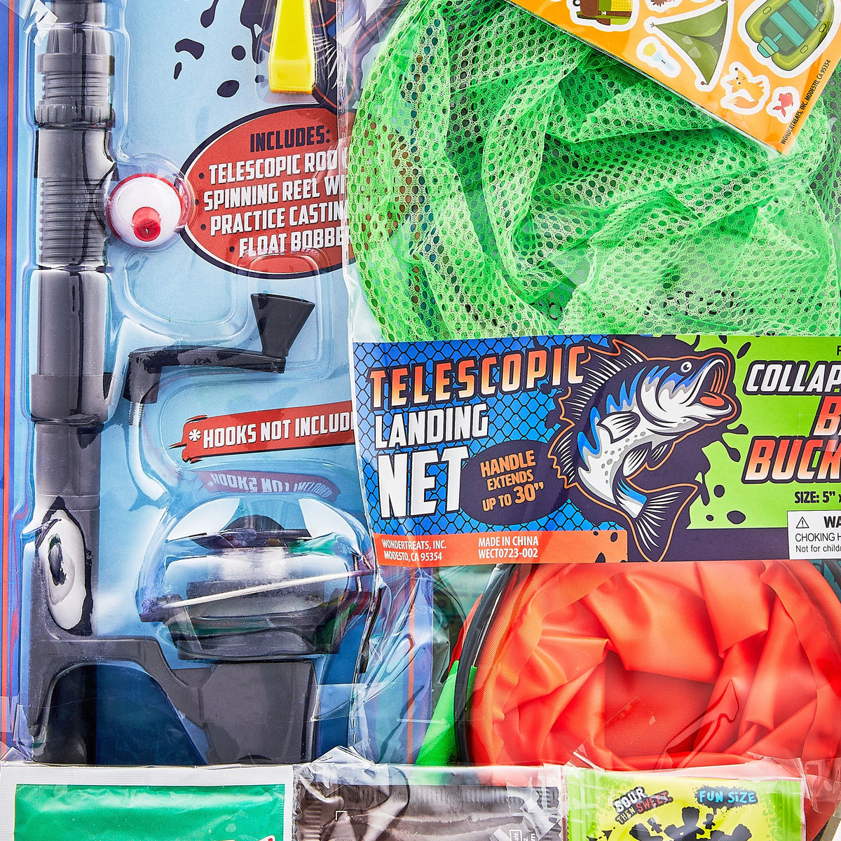 Fishing Adventure Filled Easter Basket with Candies S28836