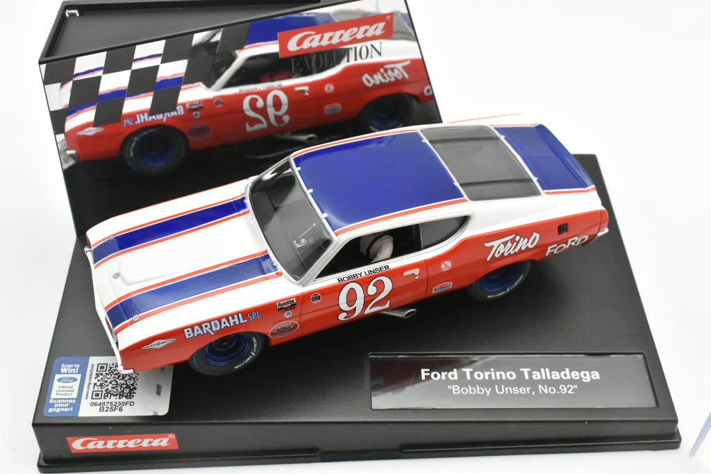 Ford Torino Talladega Bobby Unser NO. 92 Slot Car P921676