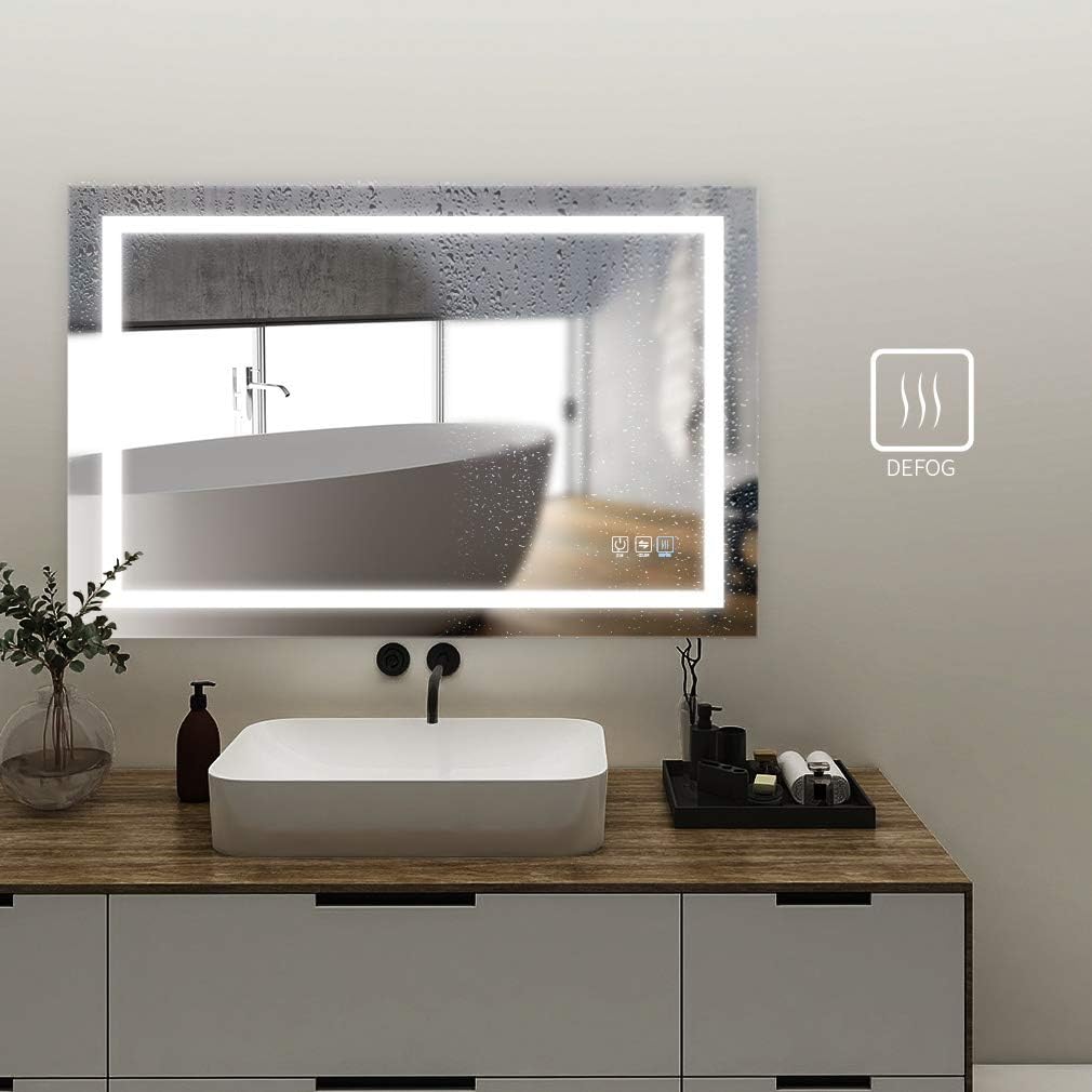 LED Lighted Bathroom Mirror I749