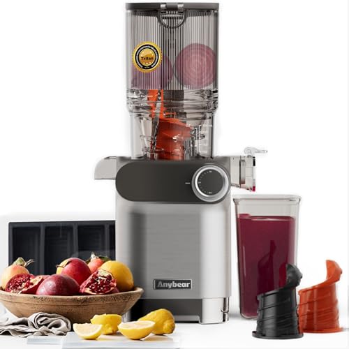 Cold Press Juicer, 200W Masticating Juicer with 2 Auger, Tritan Materials P6405