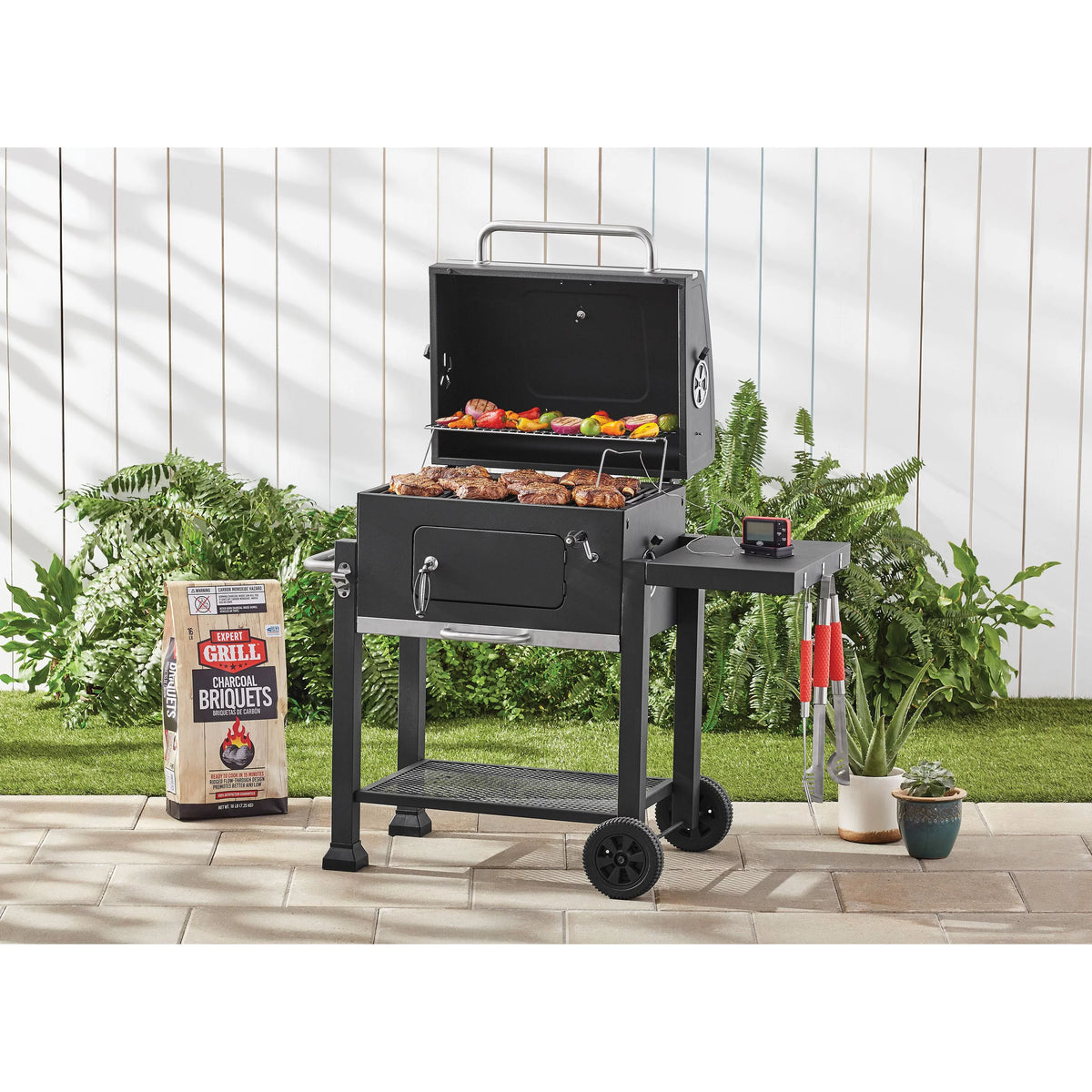 Heavy Duty 24-inch Charcoal Grill S822782